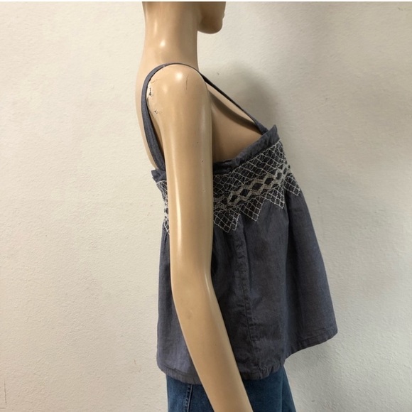 CURRENT/ELLIOTT
Square Neckline Sleeveless Crop Top - Picture 12 of 16